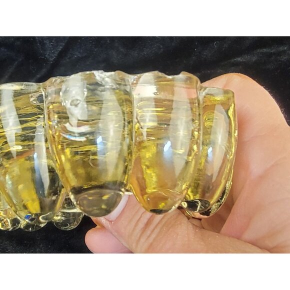 Vintage Pressed Glass "Boopie" Candle Holder - Picture 12 of 15